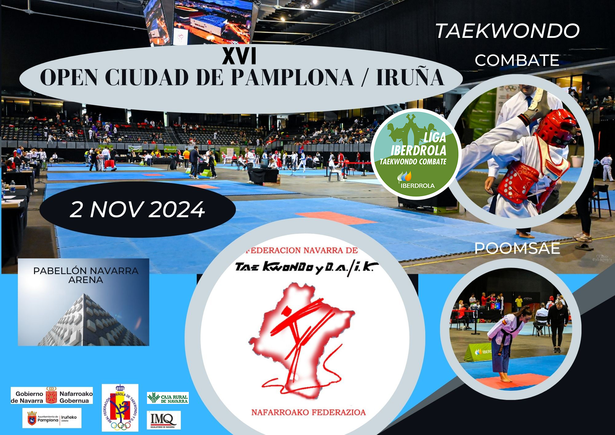 RESULTADOS POOMSAE OPEN CIUDAD DE PAMPLONA